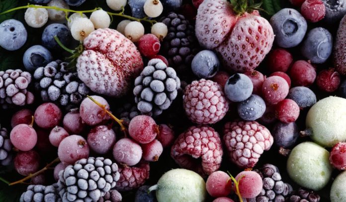 Frozen berries